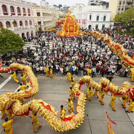 Macau empfängt 280.000 Besucher zum chinesischen Neujahr
